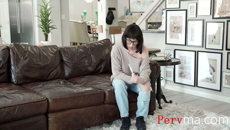 Busty Stepmom Olive Glass Demands Step Son's Cum - Taboo Family Fuck