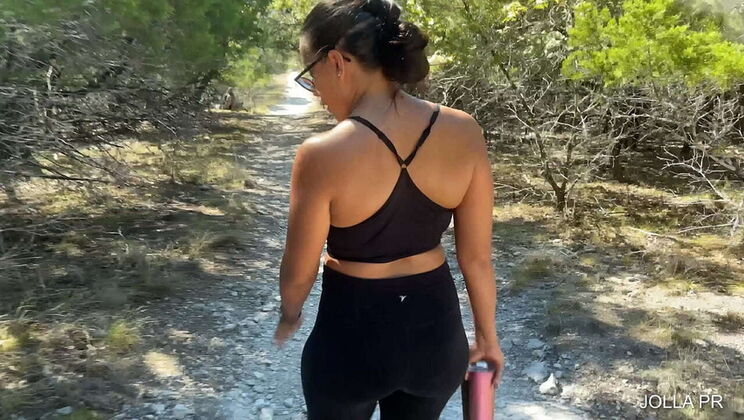 Outdoor Sex with Busty Latina Jolla Pr - POV Squirting Fun