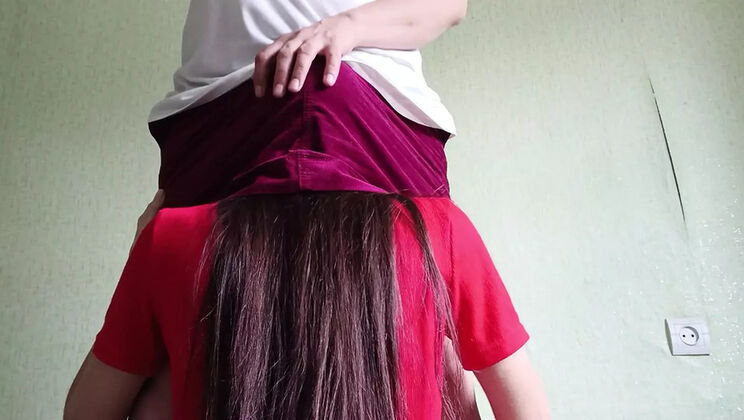 Hot Step Mom Pussy Licking - Lesbian Cunnilingus Orgasm with Big Tits Brunette