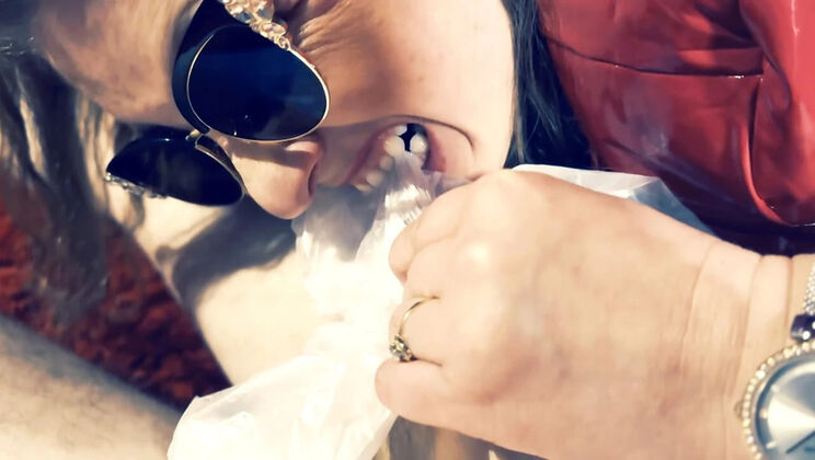 Mistress Zeida Bites Foreskin & Thighs Hard - Extreme BDSM Punishment Hurts So Much