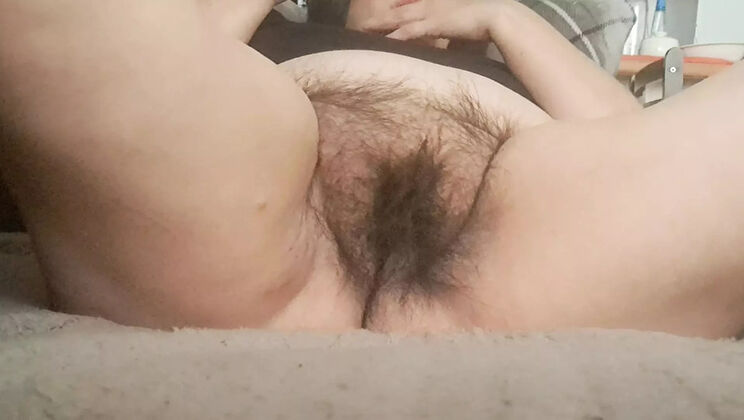 Hairy Latina MILF Monse Gets Wet Watching Porn - Amateur Homemade POV Fuck