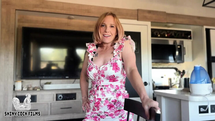 Jane Cane MILF Wife Cuckold Humiliation - Replaces Husband's Small Dick with Stranger's Thick Cock & Creampie