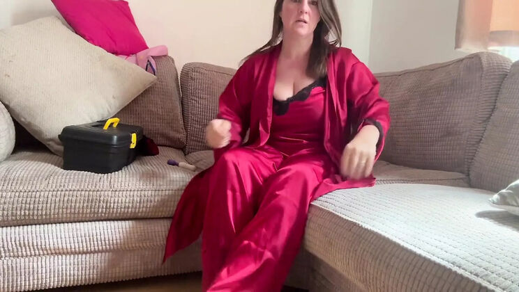 Bald British MILF Fingering Wet Pussy in Window - Homemade HD Solo