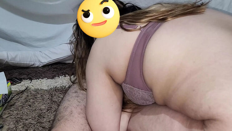 Very Hot Arabic Porn in Slow Motion - Blowjob & Cowgirl Riding with Big Booty Amateur Couple