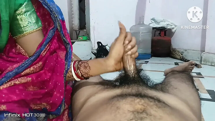 Desi Girl Rosy Hot Fucking with Big Natural Tits and Blowjob - Homemade HD