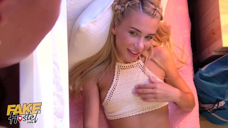 Katrin Tequila Fake Hostel Blonde Russian Babe Rough Hardcore Fuck Wet Pussy Creampie