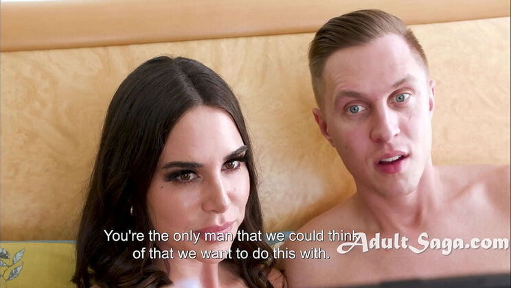 Lesbian couple lets guy cum inside to save on IVF - Alex Mack and Suttin get bred