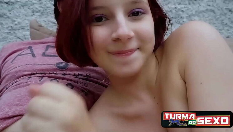 Frotinha Teen Gets Dirtier with Anal and Oral - Latin Teen Fucks Hard