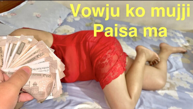 Bhabi's Pussy Bought with Money - Saali and Muji in Hot Anal & Creampie Sex