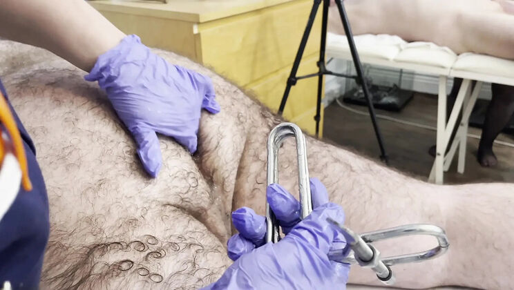 Mature BBW Nurse Domina Pain Clinic BDSM Fetish Medical Exam Anal Hairy Femdom