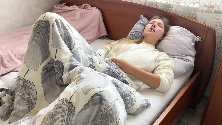 Stacy_via Morning Masturbation Loud Orgasm Caressing Tight Pussy Solo Female Masturbation