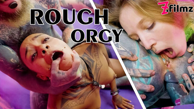 Alt porn hotties Anuskatzz, Lisa Rocketcock, Nikolaz Zpageti share cocks in steamy orgy with blowjobs and doggy style