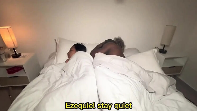 Stepmom Leyne Rodriguez Shares Bed With Stepson For Hot Spanish Fuck