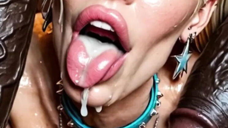 Emma Loves BBC Gangbang - Blonde Teen Gets Double Penetration & Facial Cumshot Compilation