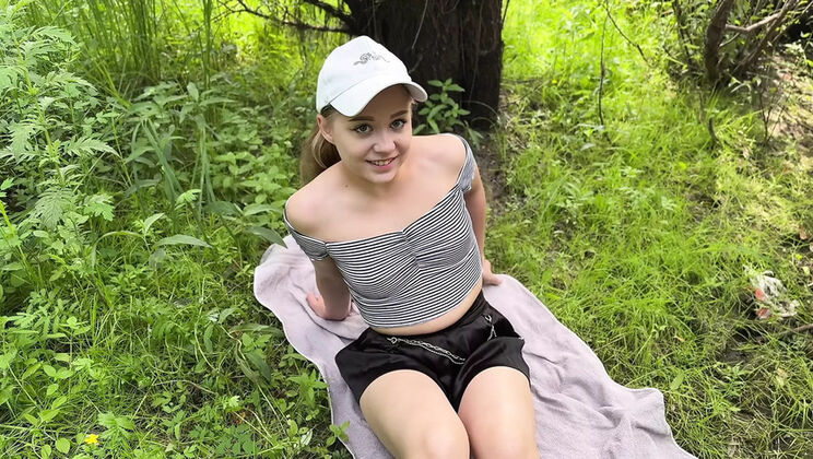 Caught Teenagers Public Sex by River - Montanasvibe Hard Fuck Outdoor