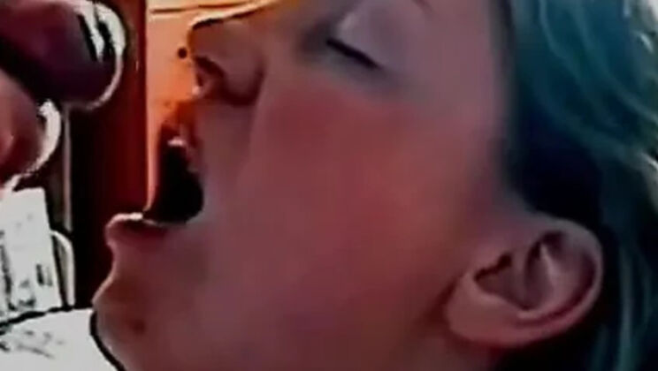 British MILF Sucks Plumber's Dick To Pay Bill - Amateur Blowjob & Cum Swallowing