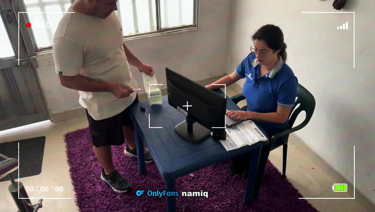 NamiQsein Caught On Camera Fucking At Work - Big Natural Tits Teen Latina Doggy Style