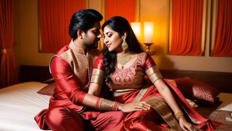 Indian Family Taboo: Jeth Teaches Characterless Bahu Hardcore Anal Sex in Hindi