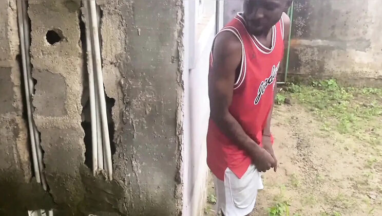 My Neighbor's Wife Gets Fucked Hard Under the Stairs - Switcock's Big Ass Amateur BBC Action