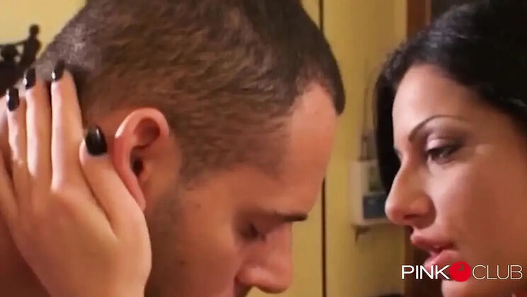 Marco Nero Fucks MILF Priscilla Salerno Anal Blowjob Cumshot