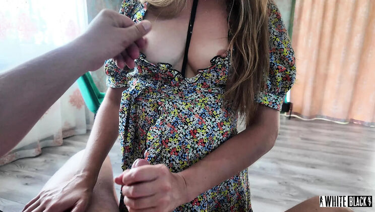 Amateur Wife Cheats With Lover - Sloppy Deep Throat Blowjob & Humiliation