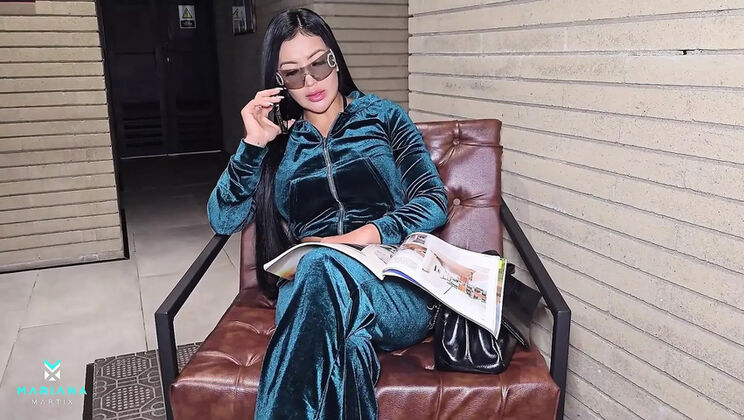 Mariana Martix Cheating Wife Cuckold with Big Bull White - Big Tits Blowjob and Cum on Feet