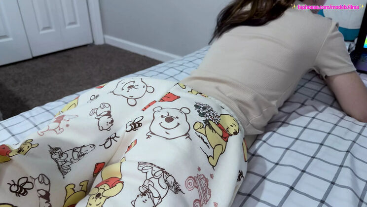 Skinny Teen Gets Cum Filled Mouth - Blowjob POV with Petite 18 Year Old