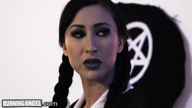 BurningAngel Adult Wednesday Addams Fucks at School Reunion