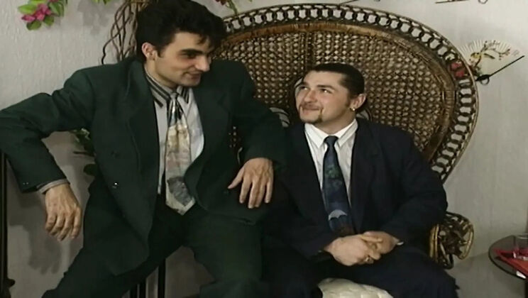 Amazing Vintage German MILF Dolly Buster Takes Double Penetration & Cum in Mouth Threesome