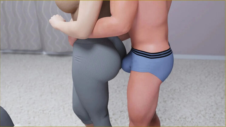 Busty Stepmom Grinding Her Big Ass on My Cock - Future Money Man