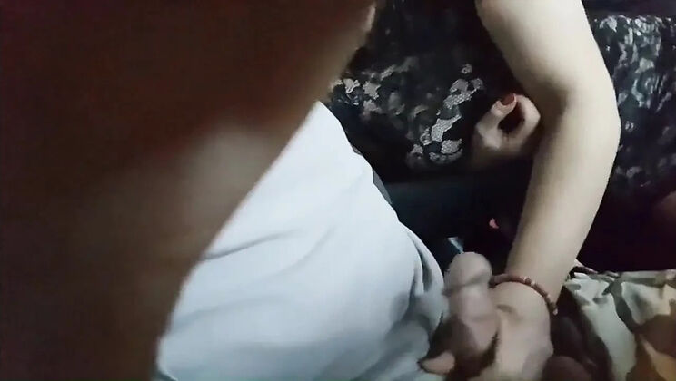 Big Tits Sandra Car Blowjob & Handjob Fun - Amateur German Sex in Vehicle