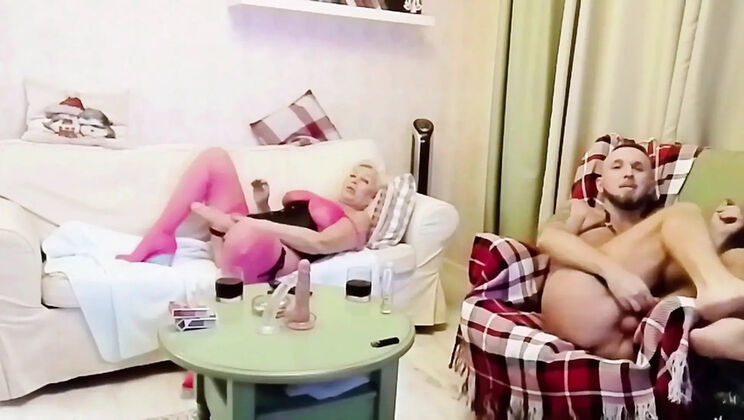 Stepmom Pegging Step Son Hard Anal - Amateur Homemade Strapon Fuck