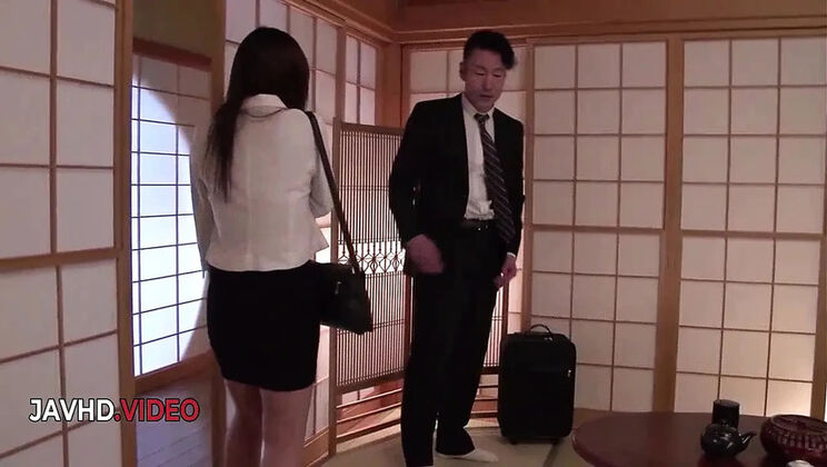 Hinata Seto & Yuri Etou - Seductive Asian MILFs Give Blowjob & Show Hairy Pussy - Hardcore JAV Uncensored