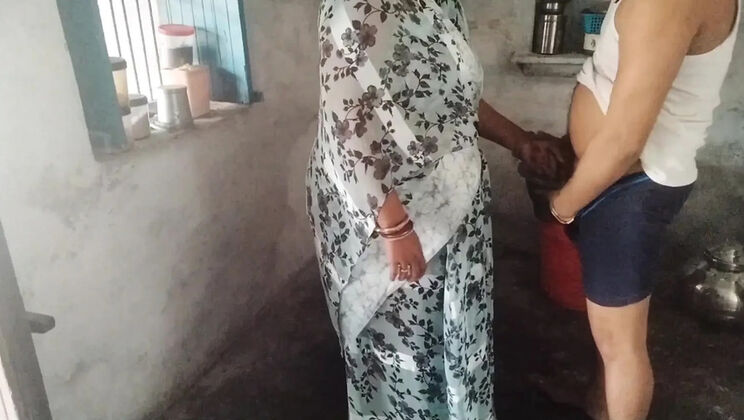 Desi Aunty Catches Step Nephew Jerking Off - Hindi Urdu Taboo Sex