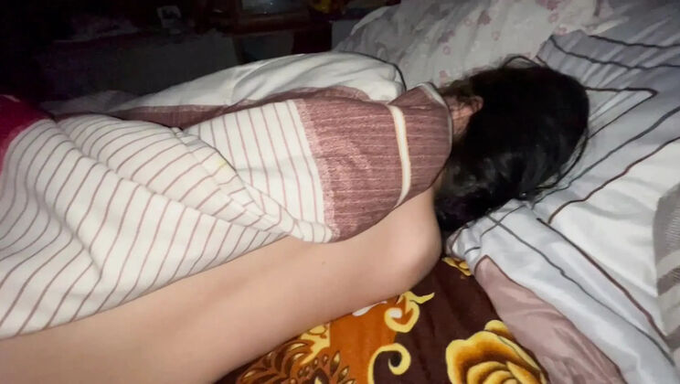 Stepdad Accidentally Slips Inside Cleopatra's Pussy at Night - Ionut899 Fucks Teen Stepdaughter & Cums Inside