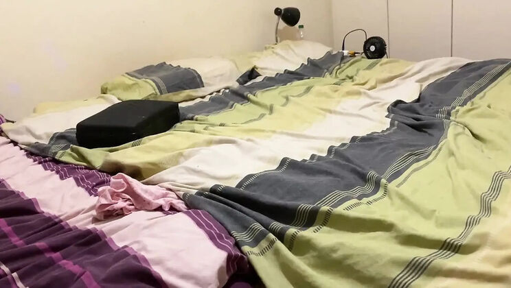 Nervous Amateur Wife Masturbates With Dildo In Window - Homemade Solo