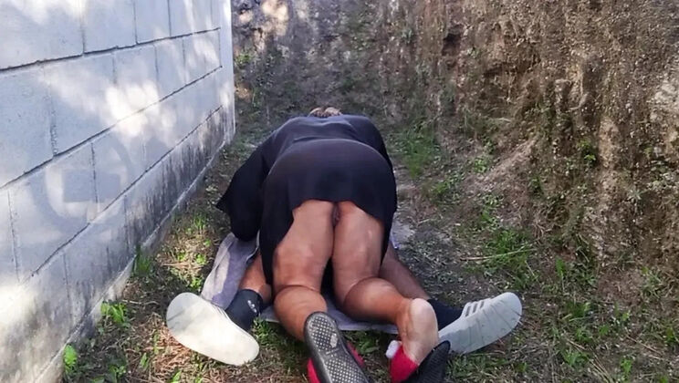 Hot MILF Stepmom Gets Fucked Doggystyle Outdoor in Mountains - Sofixxx Creampie