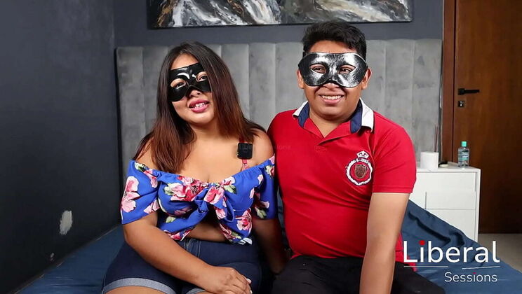 Wife Cuckold First Time with Three BBC - Hot Latina Big Booty & Natural Tits