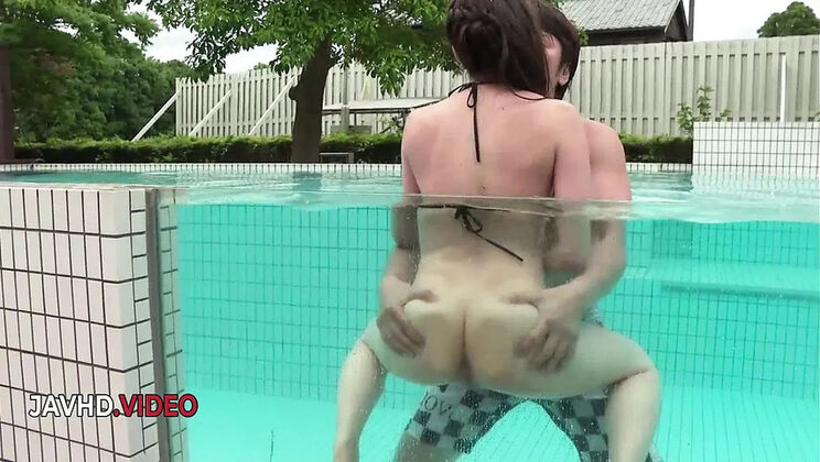 Kana Miyashita Wild Asian Blowjob & Hardcore Creampie Outdoor Sex