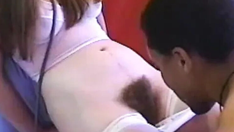 Vintage Anal Nurse Exam: Hairy Lady Interracial Fuck with Rodney Moore