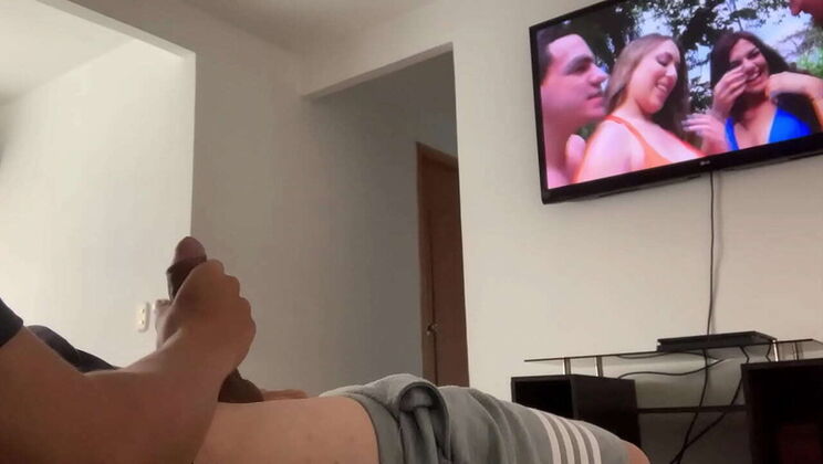 StepMom Natasha Bull Spies On StepSon Jayden Bull Jerking Off - Homemade POV Blowjob & Titty Fuck