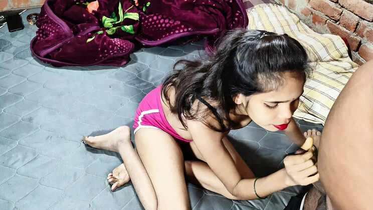 Shivanibaby First Time Dick Licking - Cum in Mouth Hardcore