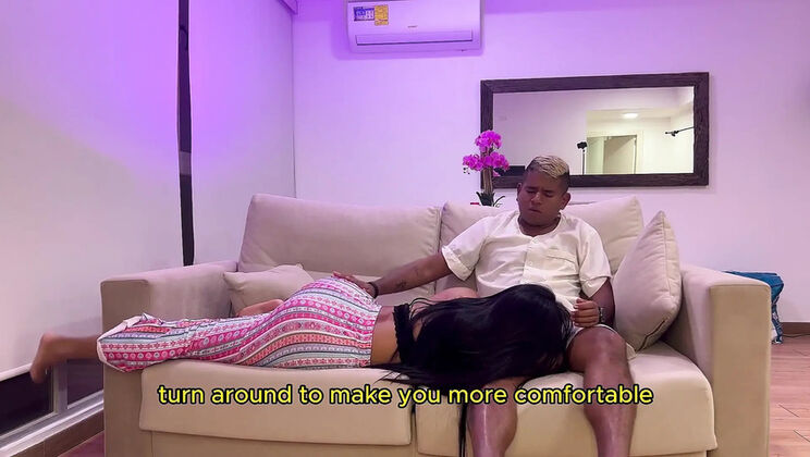 Stepmom Leyne Rodriguez Blowjob Accident - Amateur Latina MILF Cum in Mouth