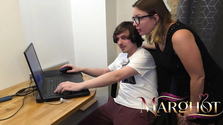 Sexy Stepmom Anal: Too Busy Gaming, My Stepson Takes My Big Ass Rough