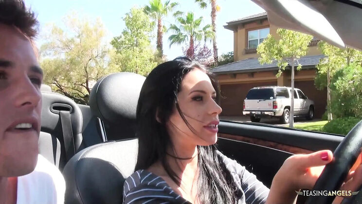 Brunette Joey Ambrosiano Gets Aroused Driving Her Boyfriend Tyler Nixon - Hardcore Public Sex Leads To Home Bang