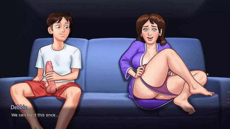 Step Sister Fucks Anon in Hot Summer Sex - Summertime Saga Part 7 Hentai