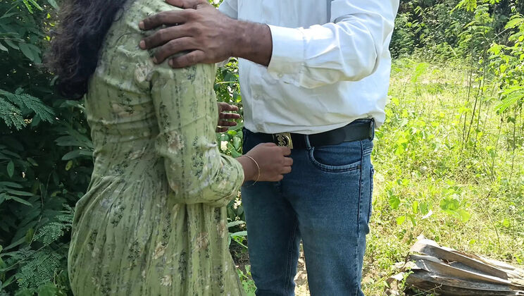 Step Brother Fucking Sister in Jungle - Outdoor Public Sex 4K