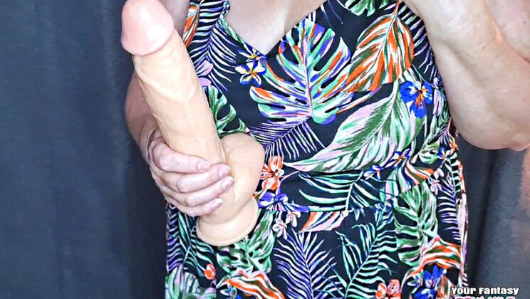 Naughty Boy Looks Up Aunts Dress - BBW Mature Mom Big Natural Tits Hairy Pussy Homemade