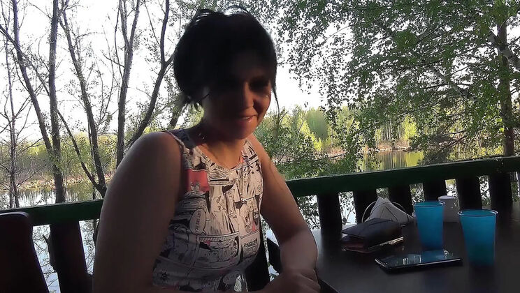 KristinaSlut Outdoor Flashing - Wet Pussy in Skirt Solo Public Nudity