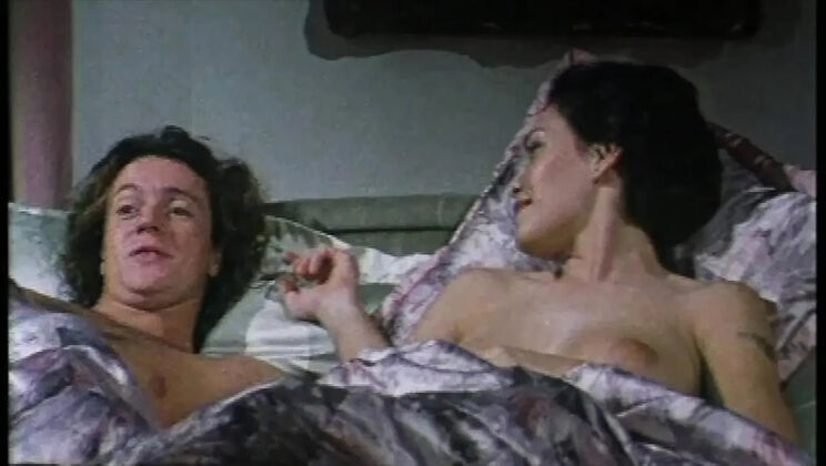 Vintage Anal Sex with Retro Couple Frank Gun & Beatrice Poggi - Classic Lovemaking & Cum in Mouth